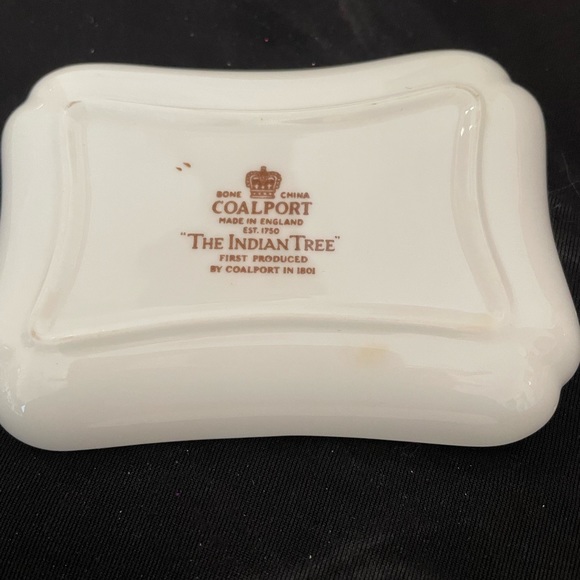 Set Of Two (2) “Indian Tree” Coalport w/ Gold Trim Pin Dishes - Picture 8 of 10